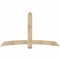 Ekena Millwork Bellingham Rough Sawn Timber Gable Bracket, Douglas Fir, 84"W x 49"H x 2"D x 6"F, 14/12 Pitch GBW084X49X0206BEL00RDF - alternate 1
